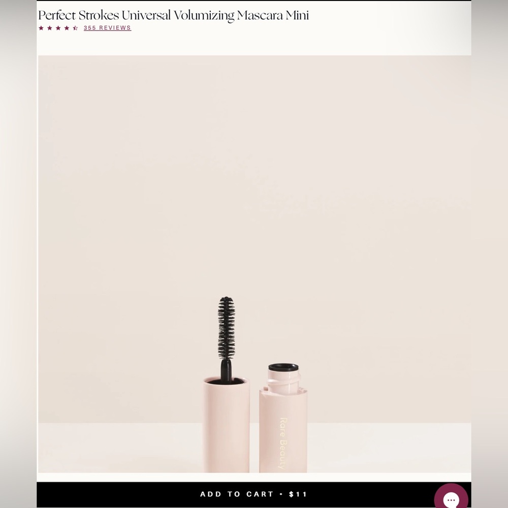 Rare Beauty Mini Mascara